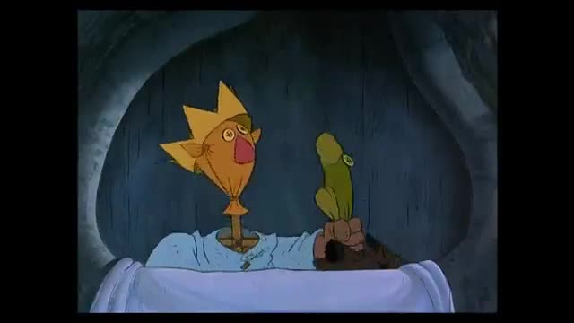 Tecknat Barn Svenska:Robin Hood (1973) DVDRIPPEN (Svenska) Musiktrailer (4D)