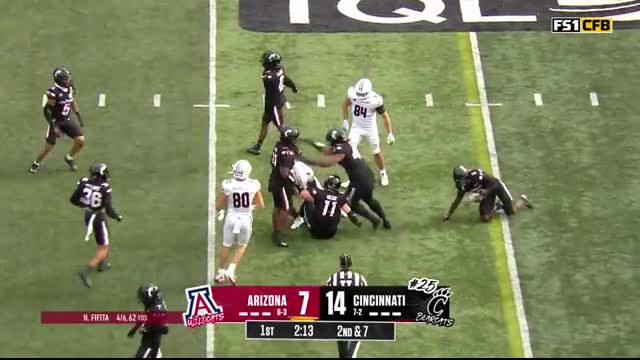 Arizona Wildcats vs. No. 25 Cincinnati Bearcats Highlights   FOX College Football