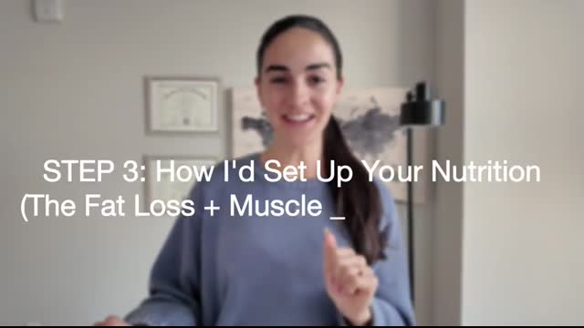 Exactly How I'd Train You If Your Goal is Fat Loss