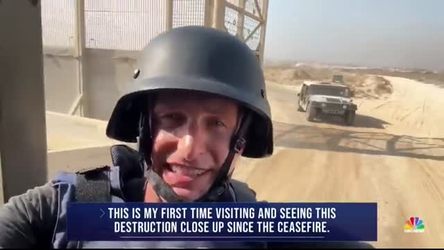 Rare look inside devastated Gaza neighborhood