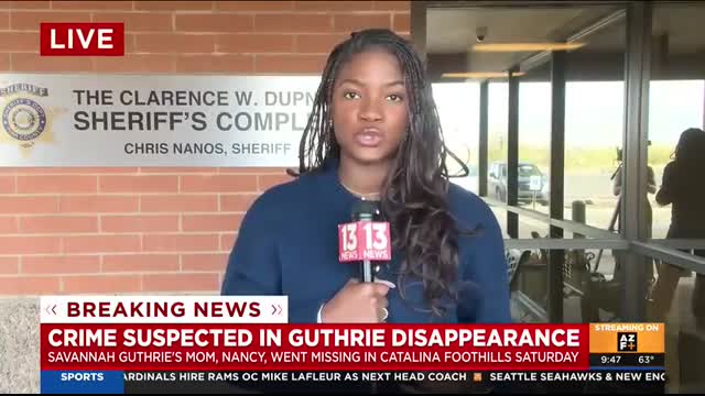 Foul play suspected after mother of 'Today' show host goes missing in Tucson area