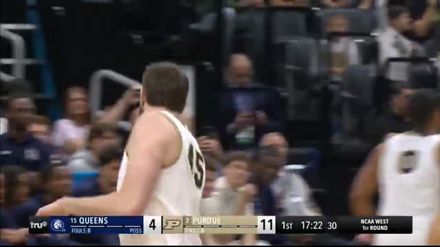 Purdue vs. Queens (NC) - First round NCAA tournament extended highlights