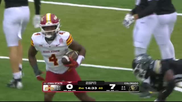 Iowa State Cyclones vs. Colorado Buffaloes   Full Game Highlights   ESPN College Football