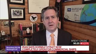 Not Much Has Changed in Hormuz Strait, McNally Says