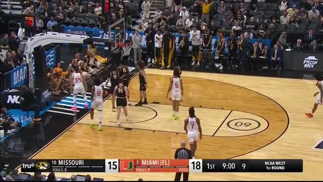 Miami (FL) vs. Missouri  - First round NCAA tournament extended highlights