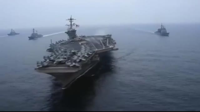 Why MONSTROUS WAVES can't sink the US Navy's BIGGEST aircraft carrier