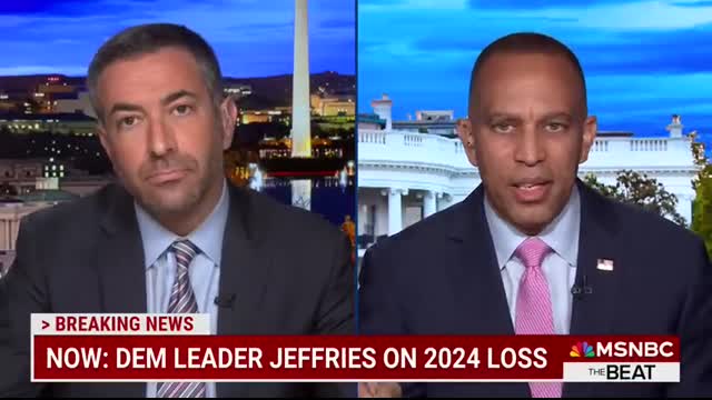 GOP beats Harris & Schumer See top Dem Jeffries on Trump’s second term and working class priorities