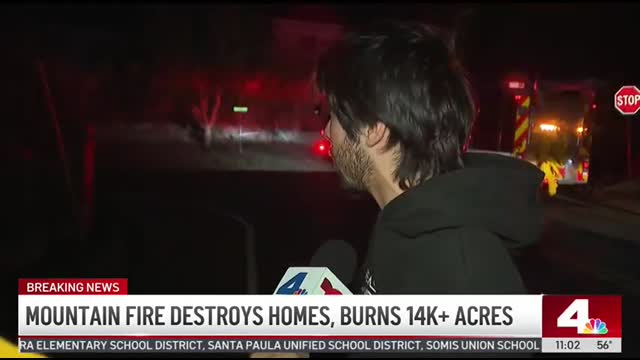 Camarillo residents on alert due to Mountain Fire