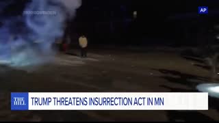 Trump WARNS 'I WILL Institute The INSURRECTION Act' After ANOTHER MN ICE Shooting    RISING