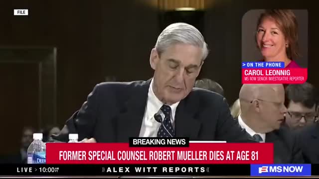 BREAKING Former Special Counsel Robert Mueller dies at 81