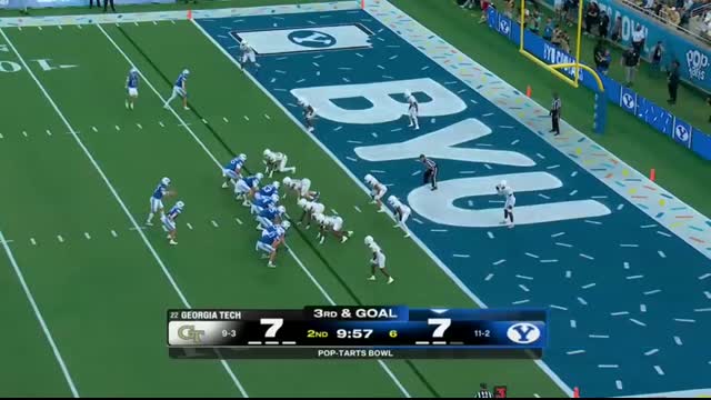 Pop-Tarts Bowl Georgia Tech Yellow Jackets vs. BYU Cougars   Full Game Highlights   ESPN CFB
