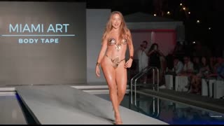 Miami Art Body Tape FULL SHOW   Miami Swim Week 2023