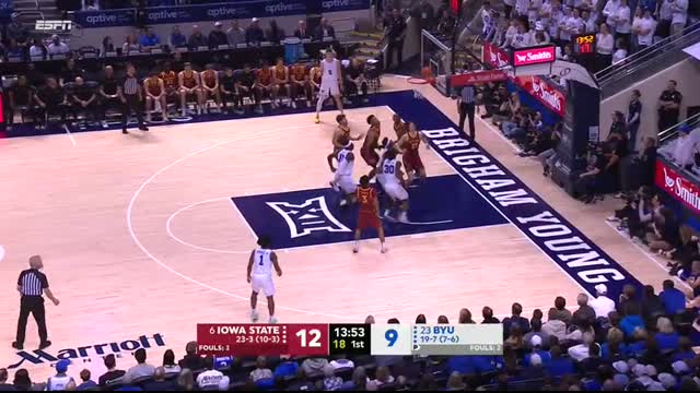 Iowa State Cyclones vs. BYU Cougars   Full Game Highlights   ESPN College Basketball