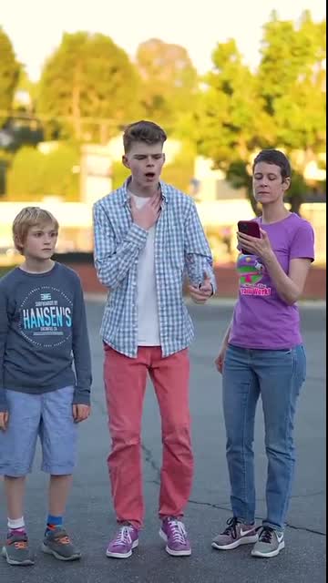 GOT THEM! Merrick & #shorts dance prank time!