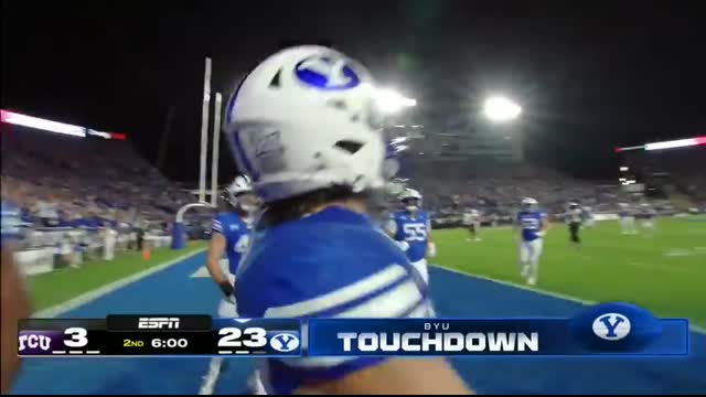 TCU Horned Frogs vs. BYU Cougars   Full Game Highlights   ESPN College Football