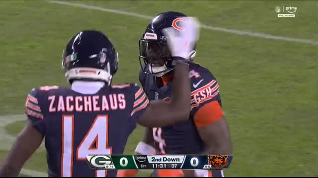 Green Bay Packers vs. Chicago Bears Game Highlights   NFL 2025 Season Wild Card