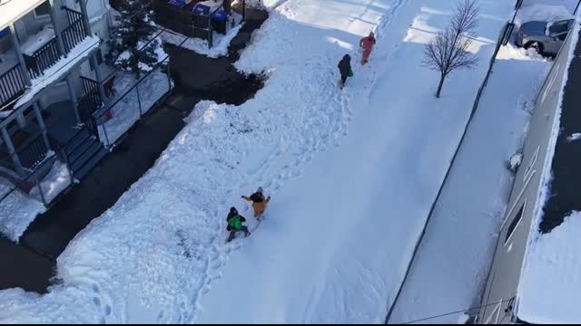 Rhode Island BURIED in FEET of Snow