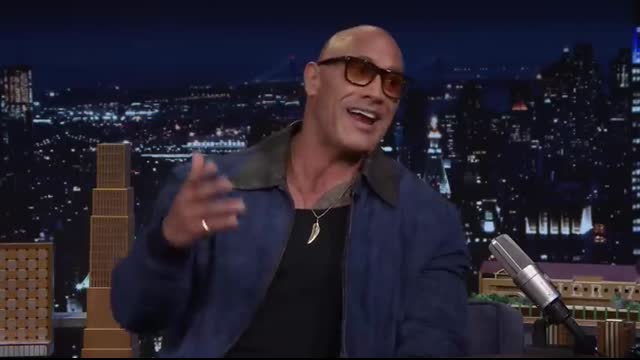 Dwayne Johnson Breaks Into Impromptu Performance from Moana 2 & Gets Into a Pillow Fight with Jimmy