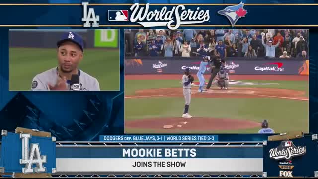 'Kiké's instincts are so good' ? Mookie Betts on Dodgers' Game 6 World Series win over Blue Jays