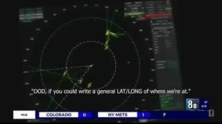Radar confirms UFO swarm around Navy warship