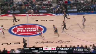 Game 2 Detroit Pistons vs. Orlando Magic   NBA Playoffs Mini   Extended Highlights