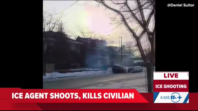 New video shows moments before crash in Minneapolis ICE shooting   Witness footage
