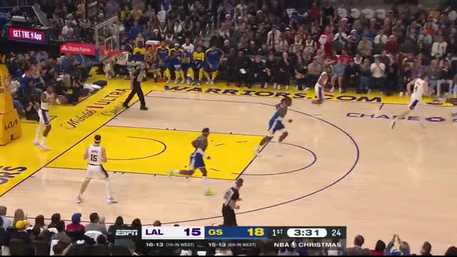 LAKERS at WARRIORS   FULL GAME HIGHLIGHTS   December 25, 2024