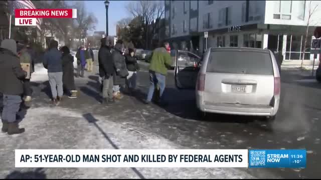 Federal agents tackle person on street following fatal shooting of 37-year-old man in Minneapolis