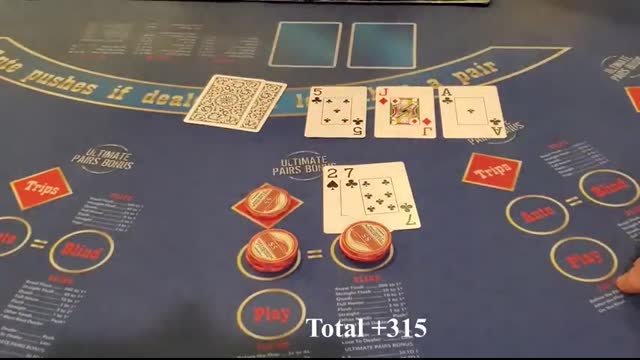 Ultimate Texas Holdem From Oxford  Downs!! Hold on!!