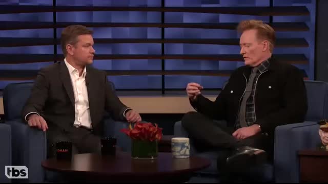 Matt Damon On Acting Alongside His  Ford v Ferrari  Co-Star Christian Bale   CONAN on TBS