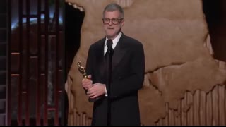 ONE BATTLE AFTER ANOTHER Accepts the Oscar for Directing