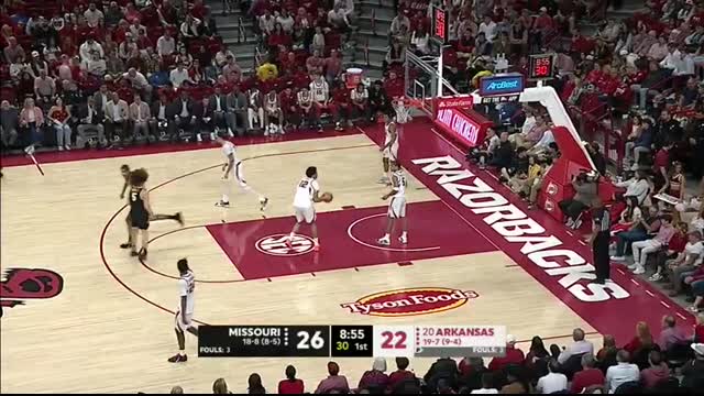 Missouri Tigers vs. Arkansas Razorbacks   Full Game Highlights   ESPN College Basketball