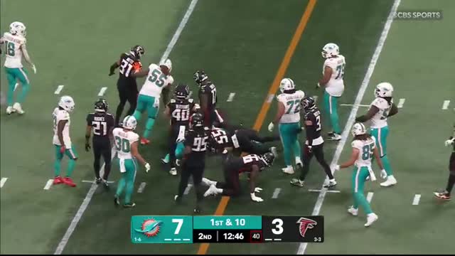 Miami Dolphins vs. Atlanta Falcons Game Highlights   NFL 2025 Season Week 8
