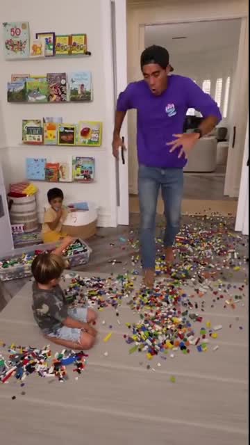 Smashing a 34,000 Brick Statue