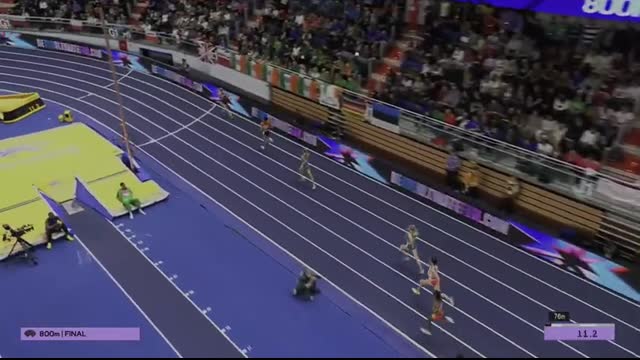 Keely Hodgkinson DOMINATES field for 800m World Indoor Championships gold   NBC Sports