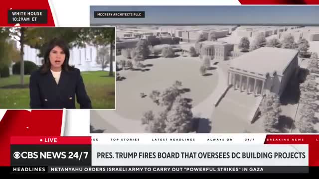 Trump fires entire board overseeing D.C. construction amid White House ballroom controversy