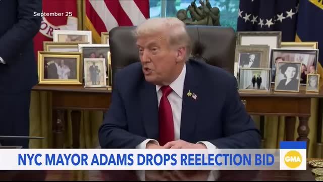 Eric Adams drops out of NYC mayoral race