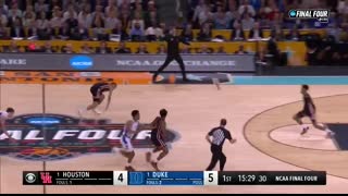 Houston vs. Duke - Final Four NCAA tournament extended highlights
