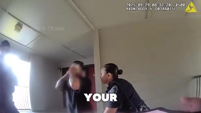 Police Rescue Wife & Child From Abusive Husband —  He Never Thought Would Turn Against Him