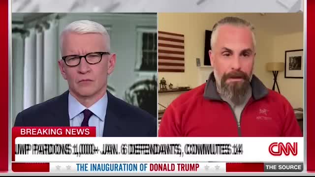 Hear ex-Capitol officer's message to Trump voters after Trump pardoned men who attacked him