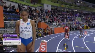Lurdes Gloria Manuel surges to 400m World Indoor Championship gold   NBC Sports