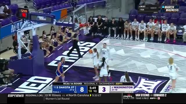 Washington vs. South Dakota State  - First round NCAA tournament extended highlights