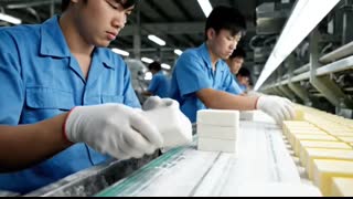 How Luxury Soap Is Made From Animal Fat Mountains   Satisfying Factory ASMR