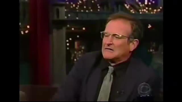 Robin Williams Letterman 11 11-2002
