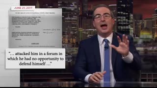 SLAPP Suits Last Week Tonight with John Oliver (HBO)