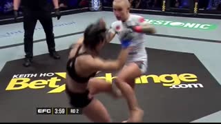 Probably The Craziest Women's MMA Fight In EFC History