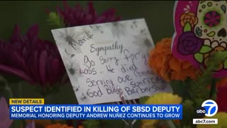 Suspect ID'd in SoCal deputy's killing, wild motorcycle chase as flags fly at half-staff statewide