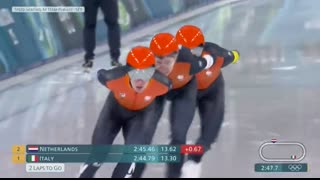 Italy wins gold, U.S. takes silver in men's team pursuit