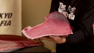 Carving A Whole Bluefin Tuna