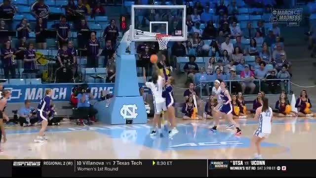 North Carolina vs. Western Illinois - First round NCAA tournament extended highlights